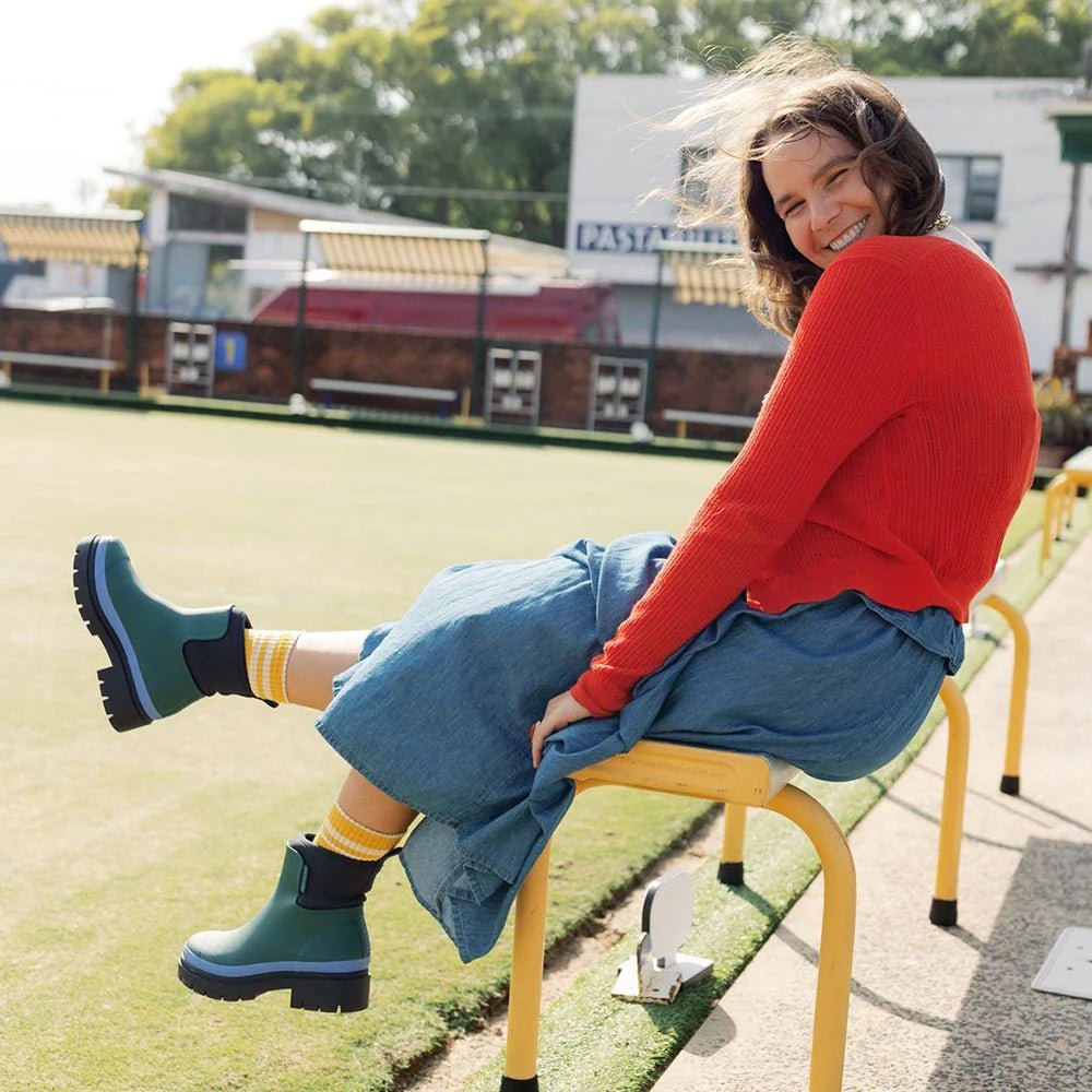 Buy Merry People - Tully Ankle Boot - Ocean Green by Merry People - at Hamish + Grace