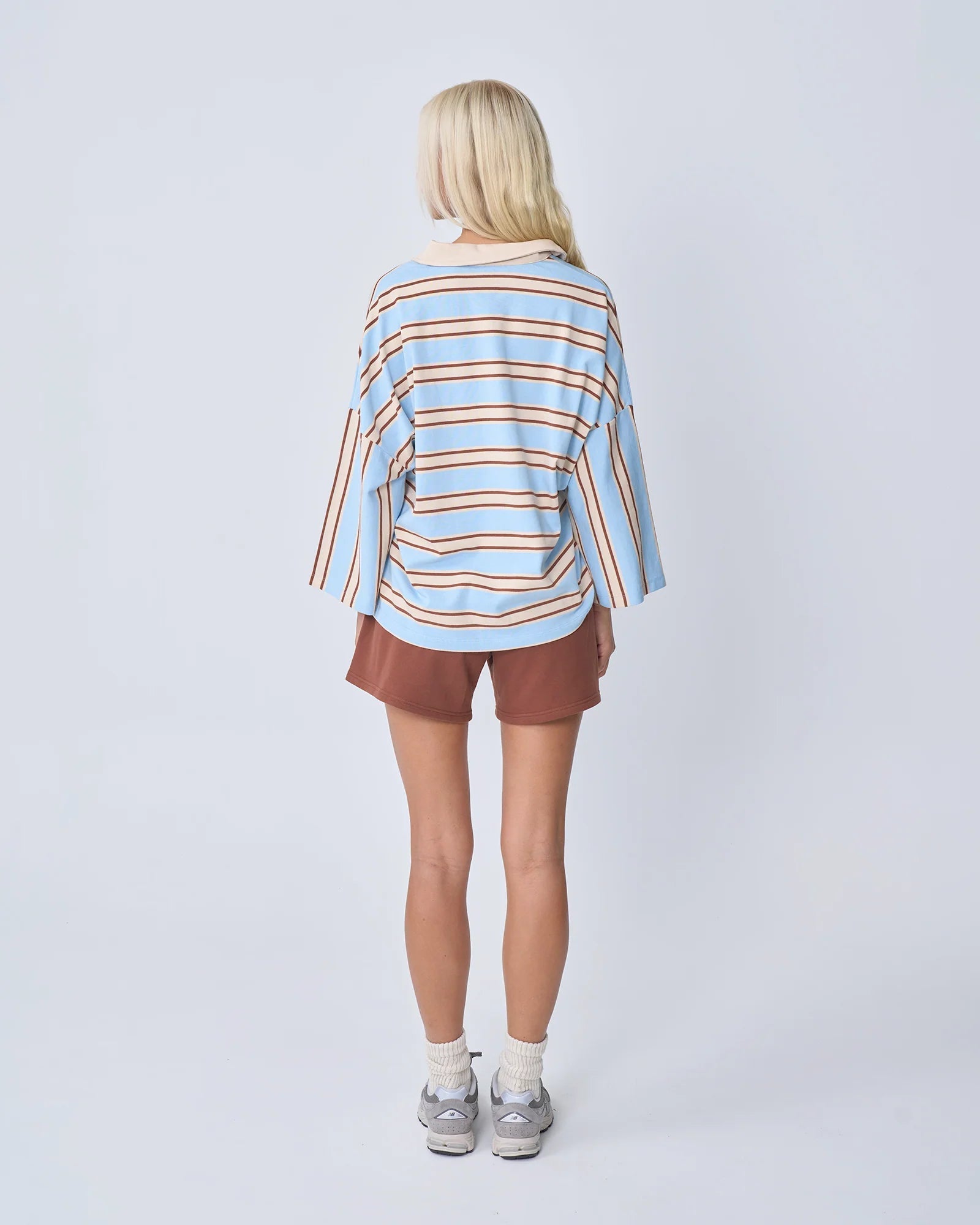 Buy Near The Sea - Oversized Polo - Ocean by Near The Sea - at Hamish + Grace