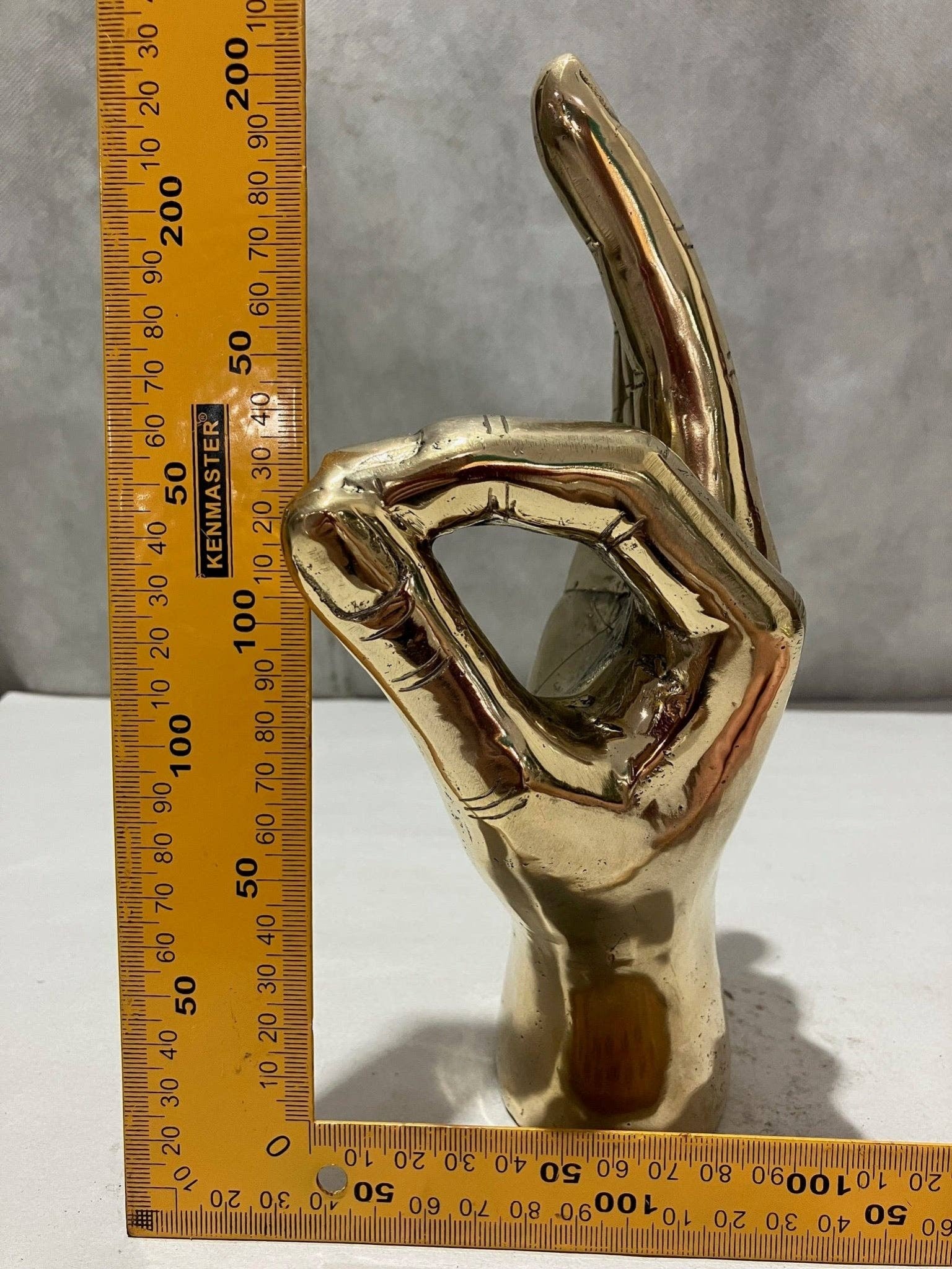 Buy OK Hand, 23cm, Bronze Handmade by Bronze Betty - at Hamish + Grace