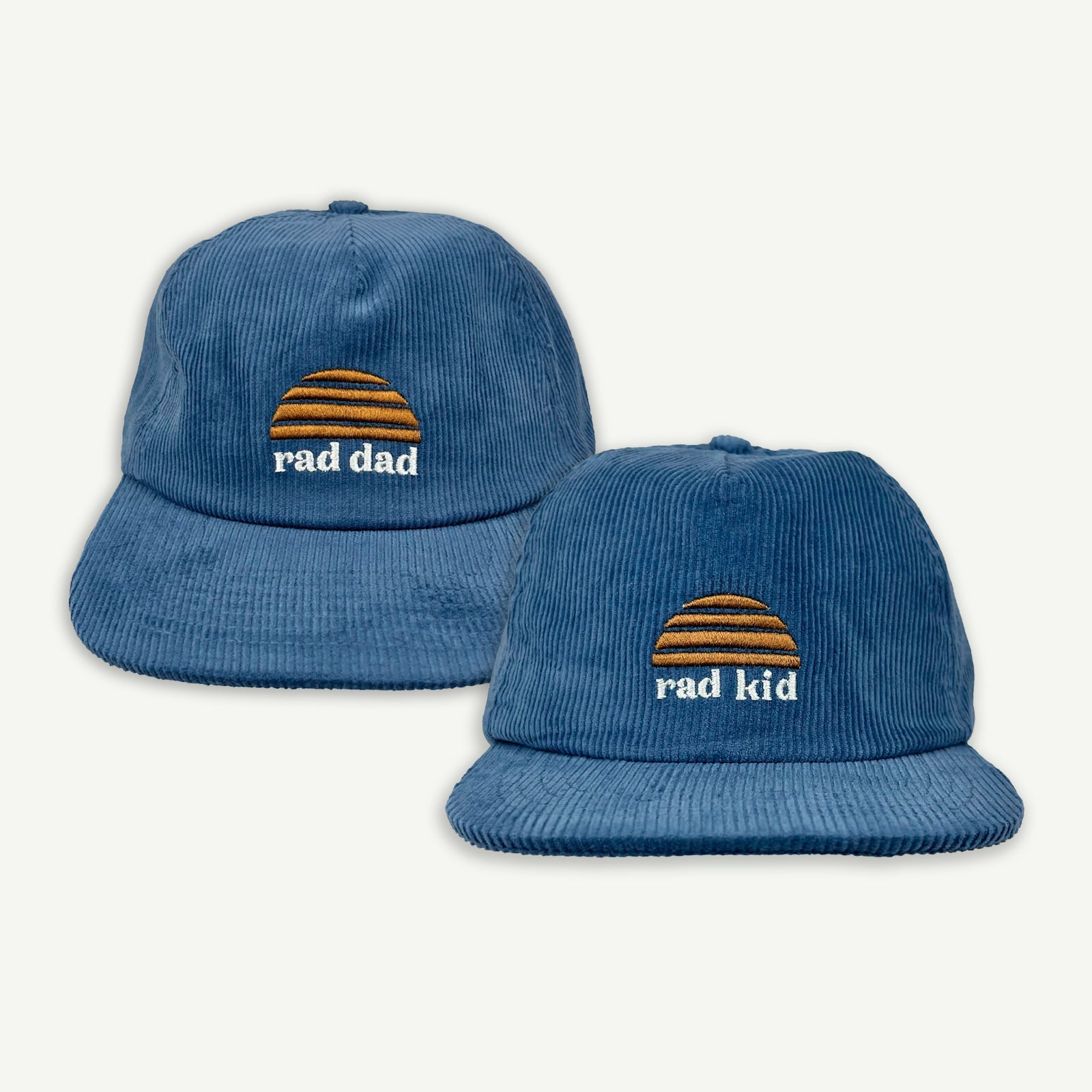 Buy Rad Dad Baseball Cap - Denim Blue by Banabae - at Hamish + Grace