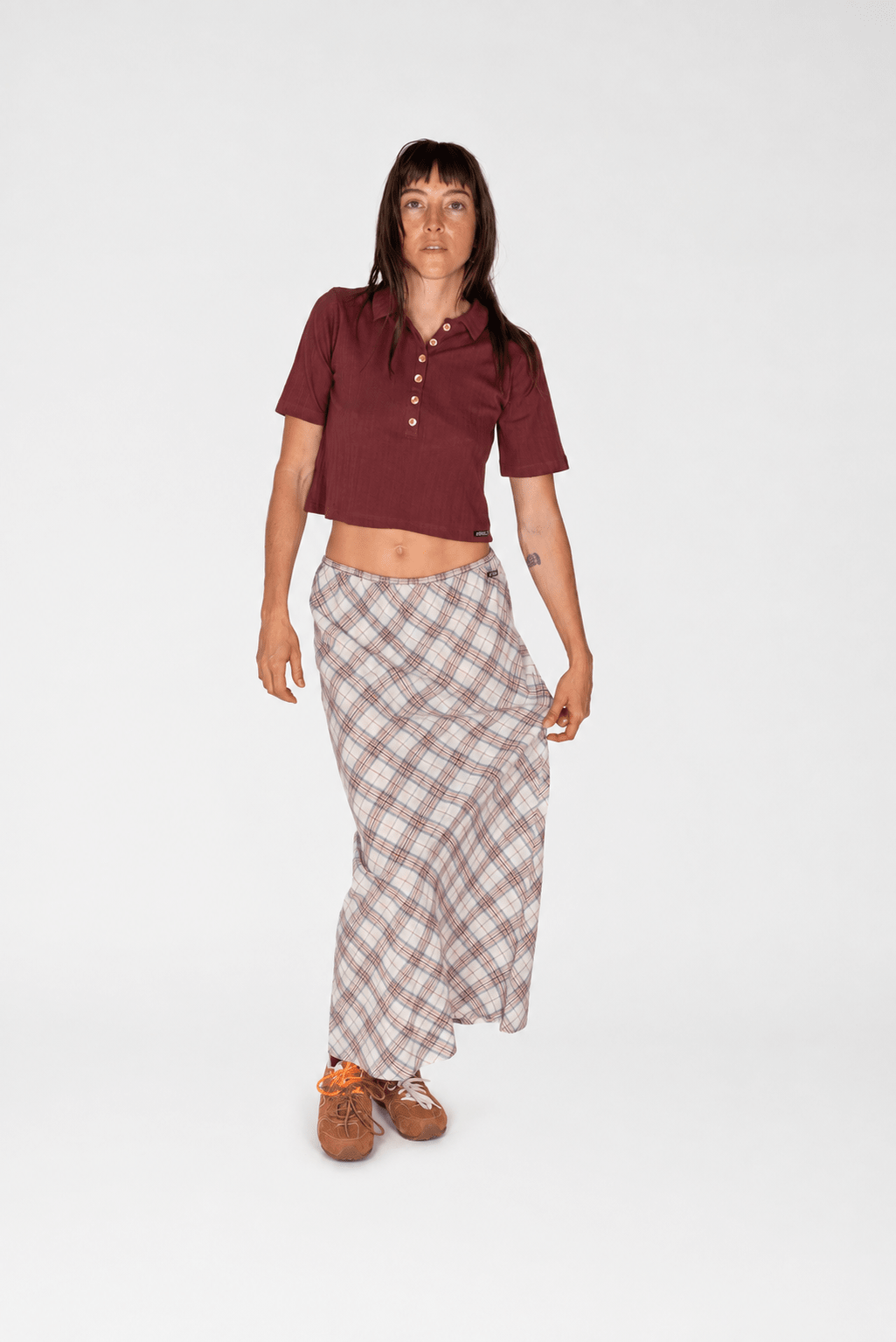 Buy Atmosea - Yani Bias Maxi Skirt by Atmosea - at Hamish + Grace