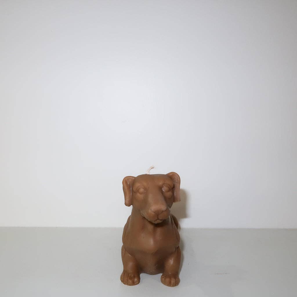 Buy Australian made Beeswax Blend Candle | Dachshund by Love Ally - at Hamish + Grace