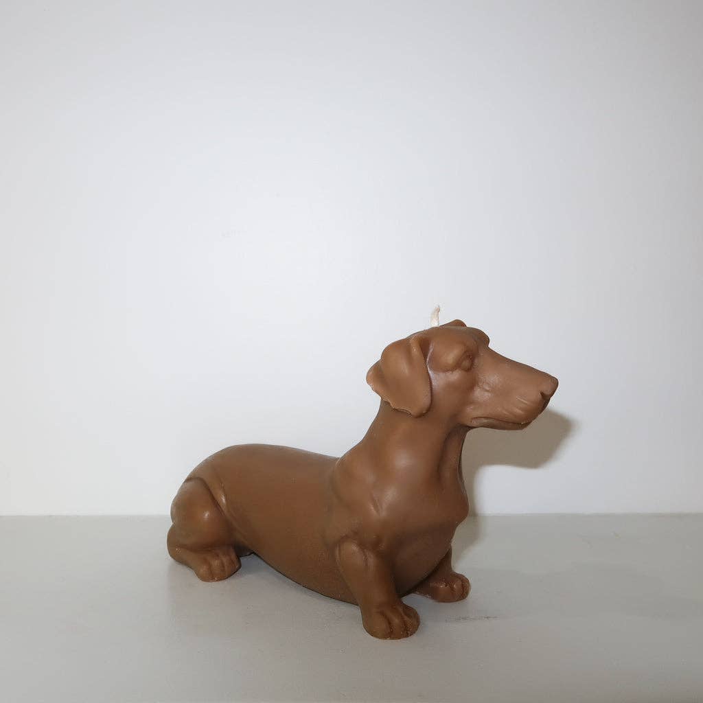 Buy Australian made Beeswax Blend Candle | Dachshund by Love Ally - at Hamish + Grace