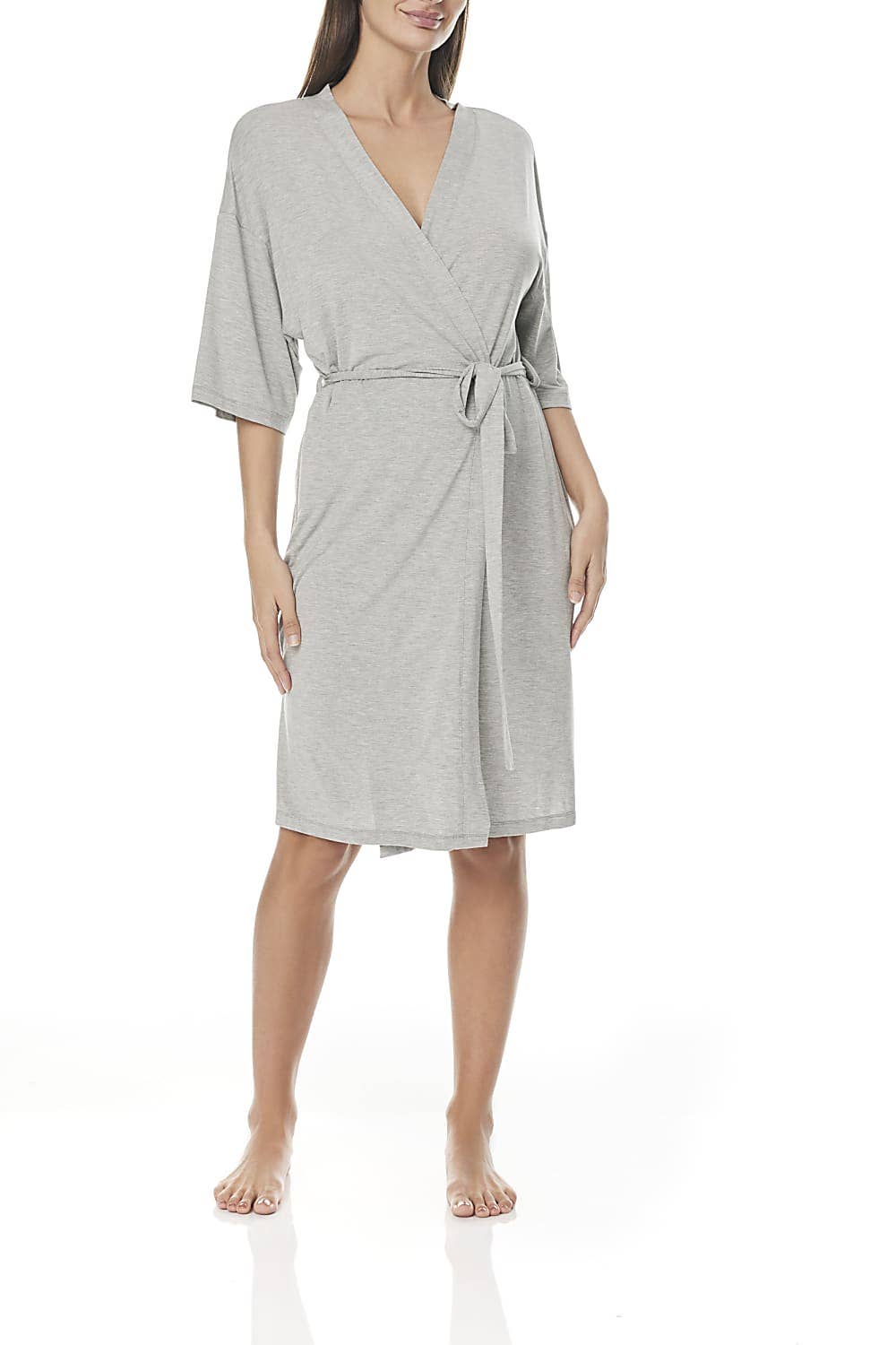 Buy Bamboo Robe - Tavia Grey: M by Gingerlilly - at Hamish + Grace