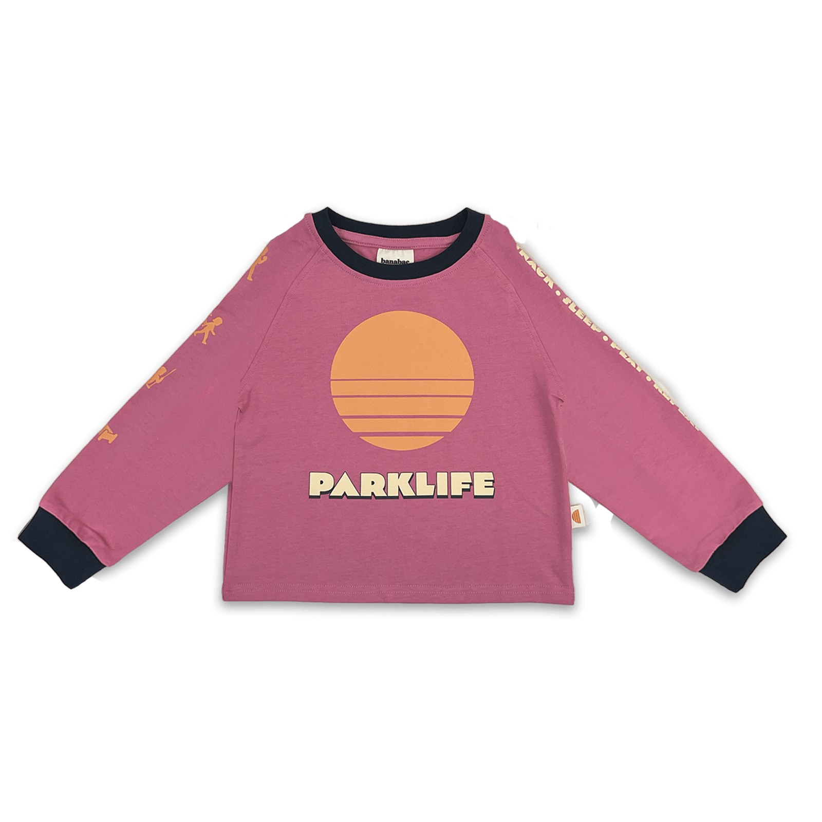 Buy Banabae - Parklife Ladies Long Sleeve Tee - Peony | Match With Mum by Banabae - at Hamish + Grace