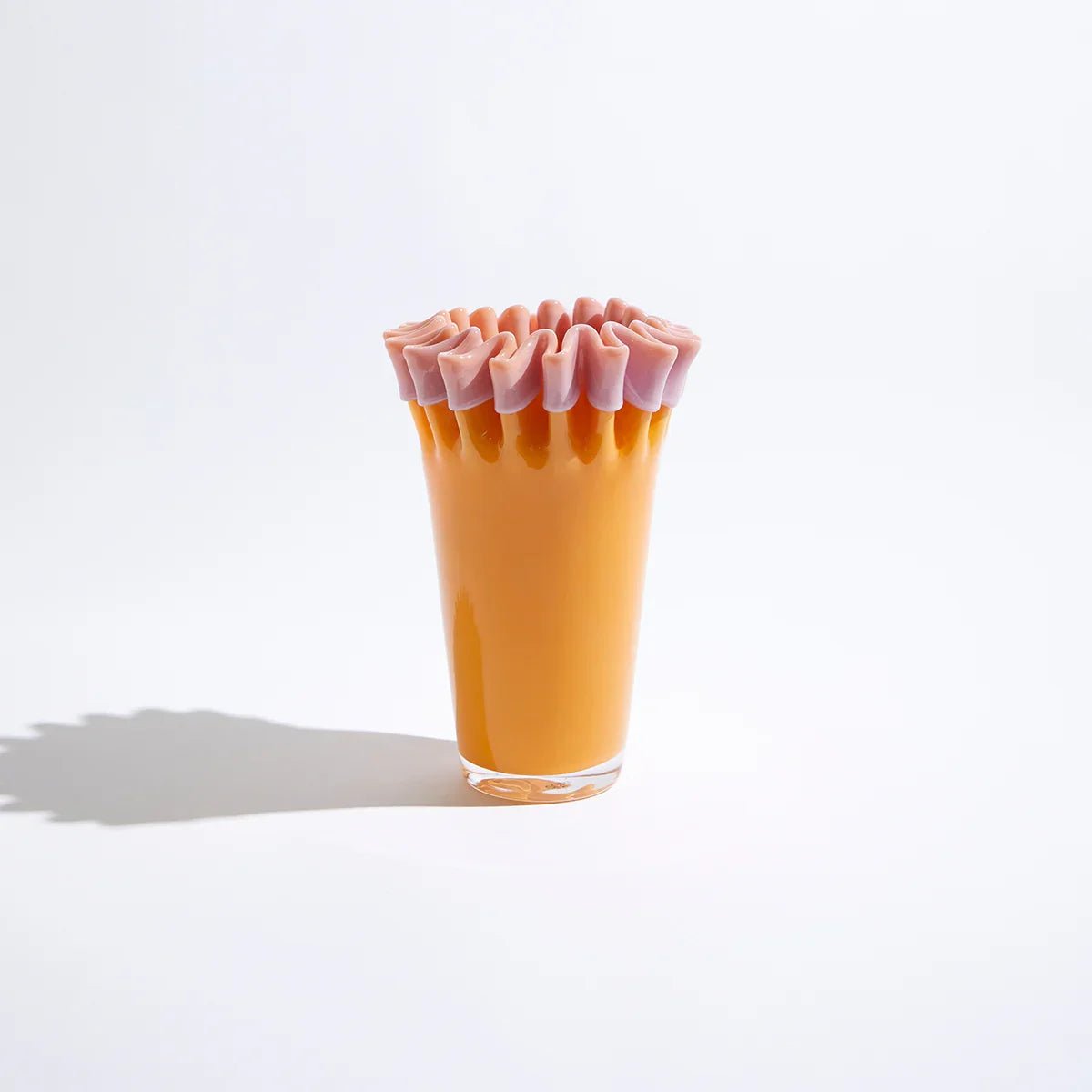 Buy Ben David - Kiki Pump Vase - Apricot by Ben David - at Hamish + Grace