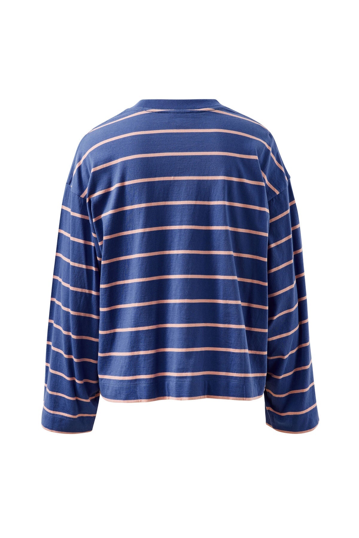 Buy Ceres - Beau Long Sleeve Slouchy Tee - Washed Navy/Pink Clay by Ceres Life - at Hamish + Grace