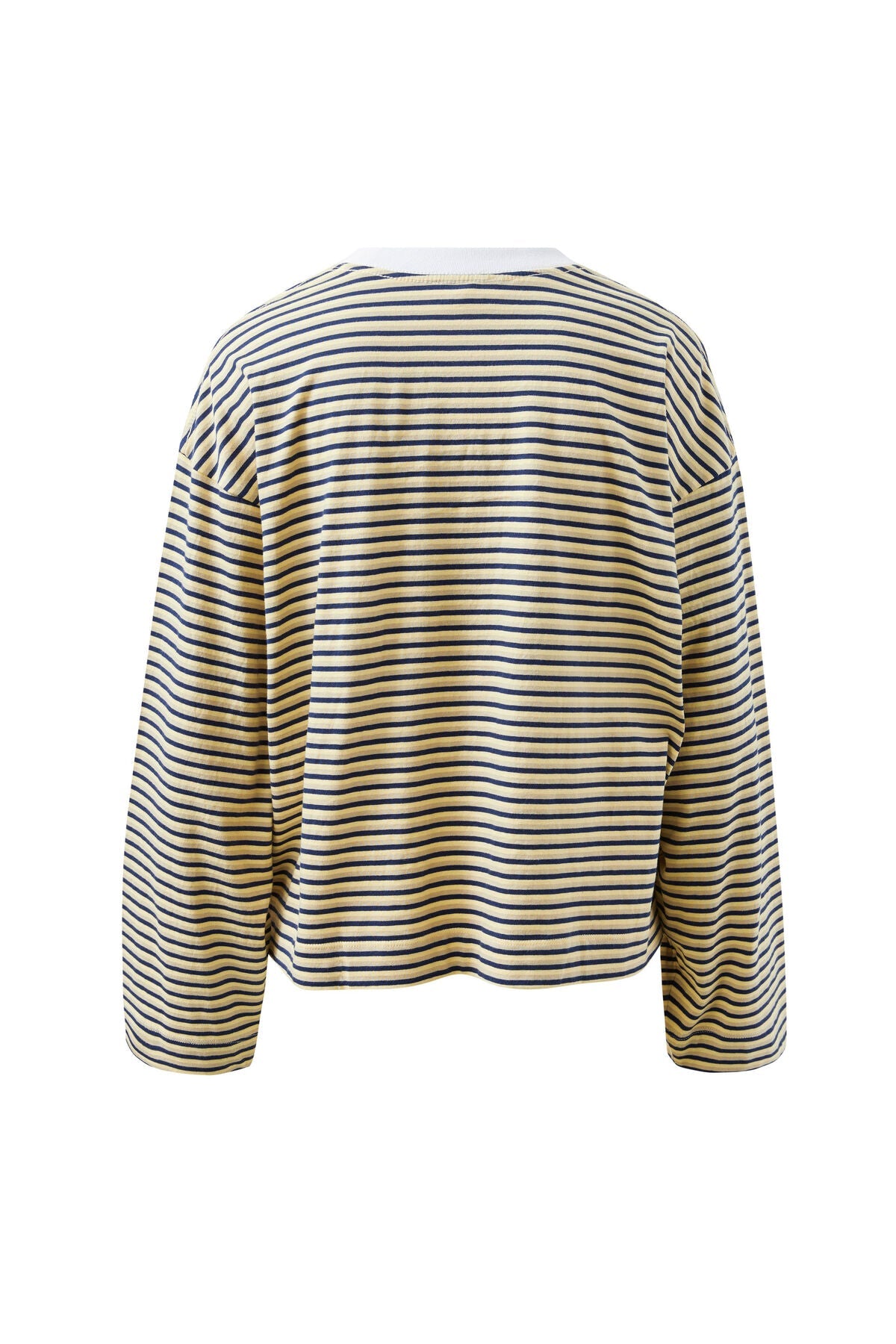 Buy Ceres Life - Beau Long Sleeve Slouchy Tee - heritage navy/butter/stone stripe by Ceres Life - at Hamish + Grace