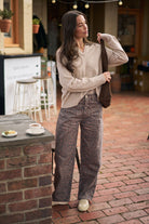 Buy Ceres Life - Bec Knit Collared Pullover. Oat Marl by Ceres Life - at Hamish + Grace