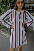 Buy Ceres Life - Chloe Stripe Knit Mini Dress by Ceres Life - at Hamish + Grace