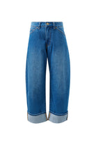 Buy Ceres Life - Frannie Cuffed Barrel Jean by Ceres Life - at Hamish + Grace