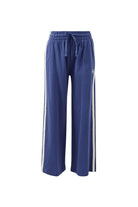 Buy Ceres Life - Gigi Wide Leg Terry Track pant - Washed Navy by Ceres Life - at Hamish + Grace