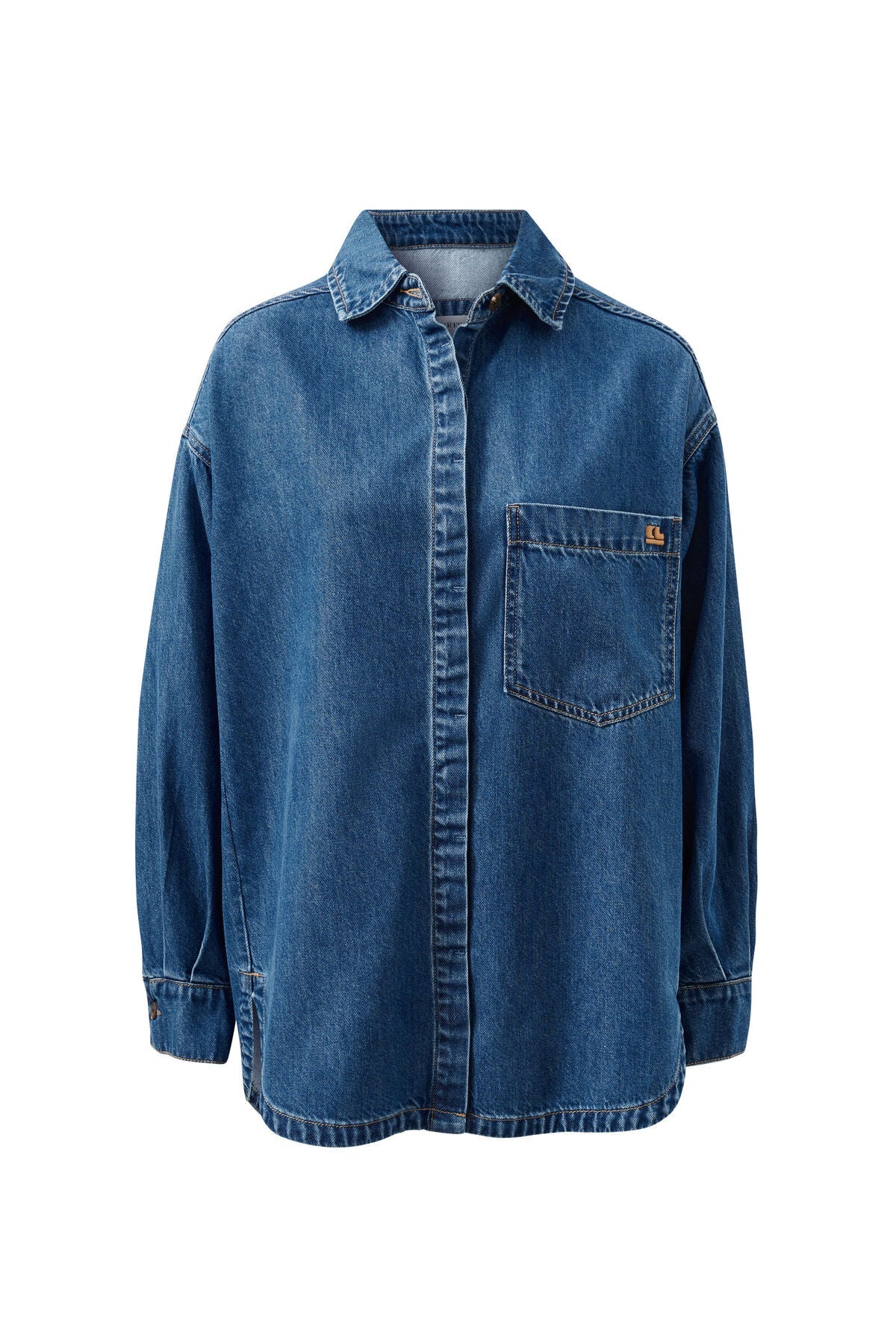 Buy Ceres Life - Gwynne Shirt - Fresh Indigo by Ceres Life - at Hamish + Grace