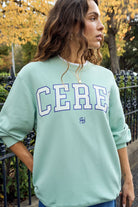 Buy Ceres Life - Isla Oversized Slouchy Crew - Seafoam by Ceres Life - at Hamish + Grace