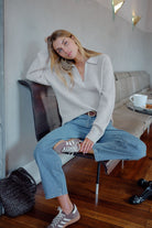 Buy Ceres Life - Kira Collared Knit - Oatmeal by Ceres Life - at Hamish + Grace