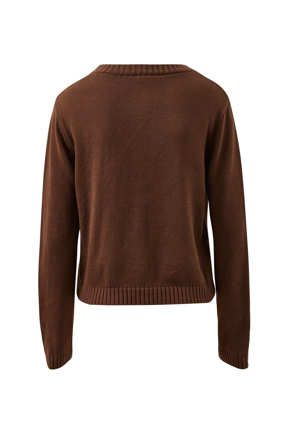 Buy Ceres Life - Nelly Long Sleeve Knit Cardi - Chocolate by Ceres Life - at Hamish + Grace