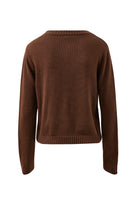 Buy Ceres Life - Nelly Long Sleeve Knit Cardi - Chocolate by Ceres Life - at Hamish + Grace