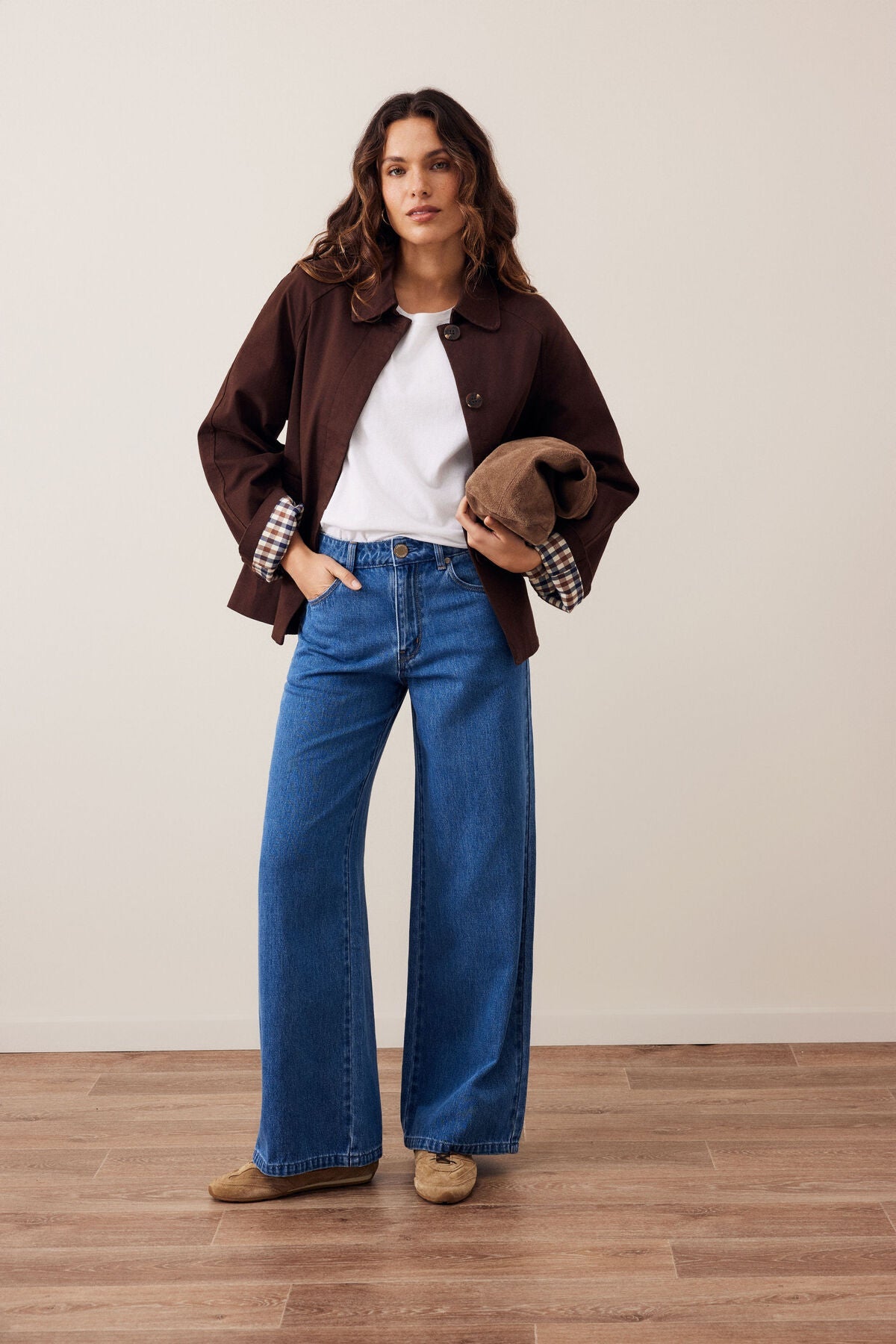 Buy Ceres Life - Pia Coat - Chocolate by Ceres Life - at Hamish + Grace