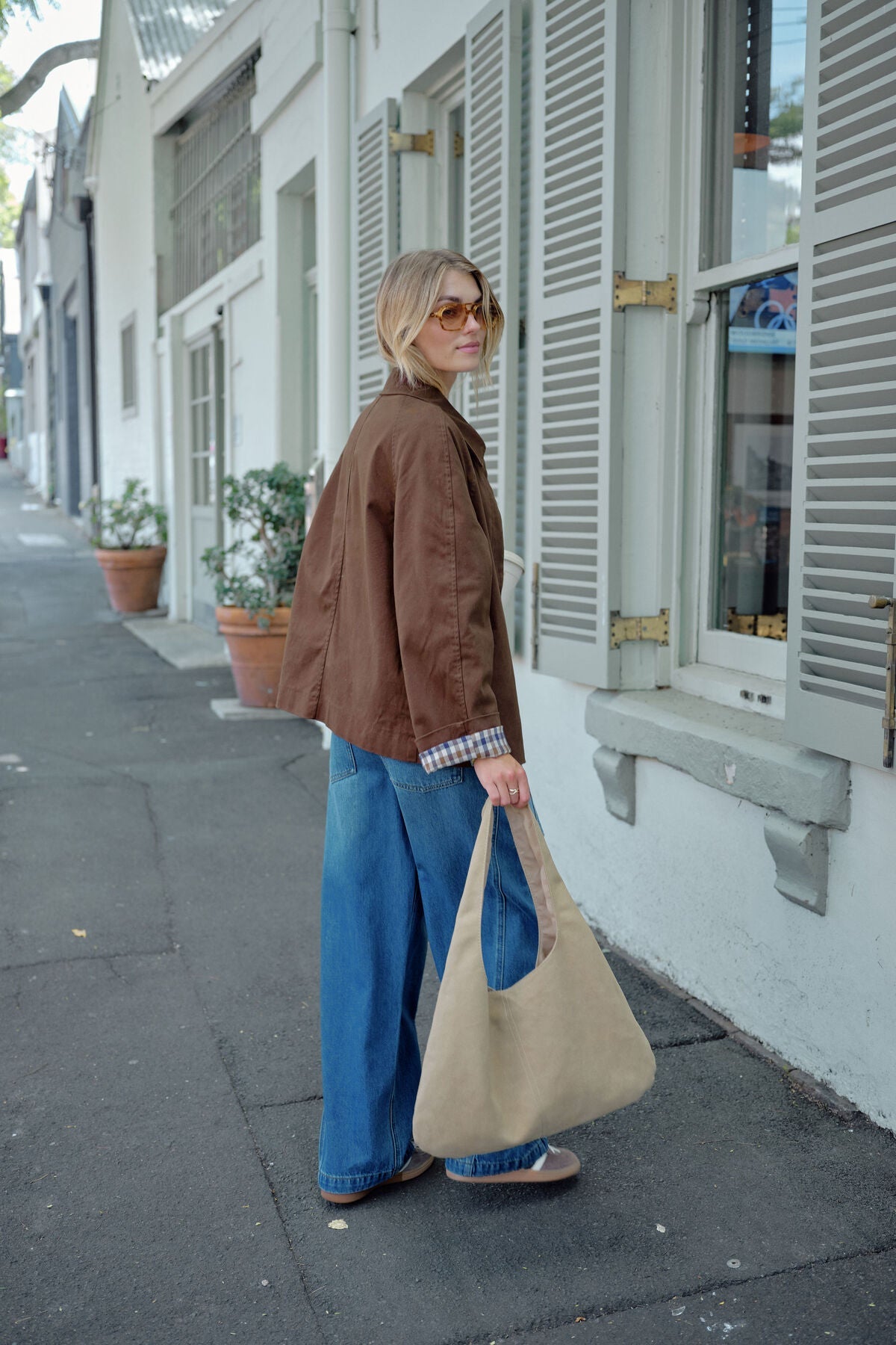 Buy Ceres Life - Pia Coat - Chocolate by Ceres Life - at Hamish + Grace