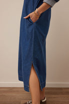 Buy Ceres Life - Rae Long Sleeve Midi Dress - Fresh Indigo by Ceres Life - at Hamish + Grace