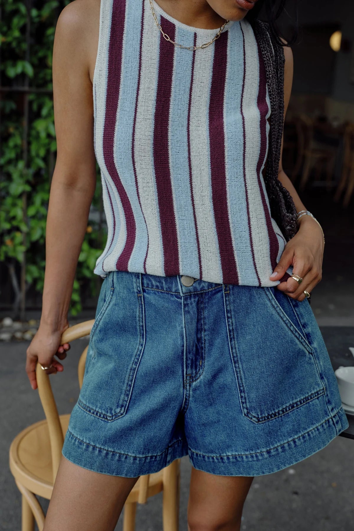 Buy Ceres Life - Weekender Short - Fresh Indigo by Ceres Life - at Hamish + Grace