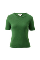 Buy Ceres - Luella Rib Tee - Green by Ceres Life - at Hamish + Grace