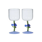 Buy Coast to Coast - Sea Fish S/2 Wine Glass 8x18cm by Coast to Coast - at Hamish + Grace