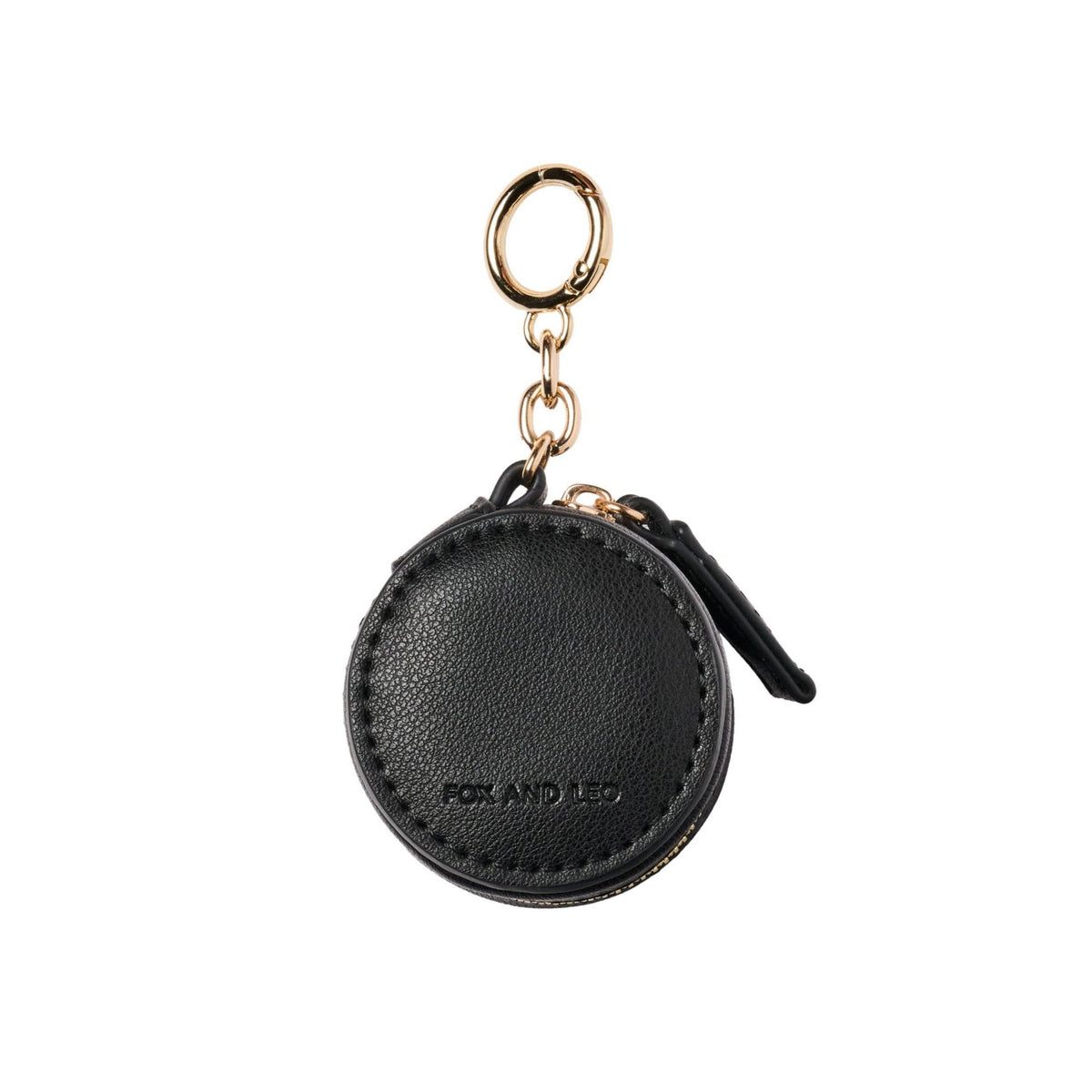 Buy Eye Catcher charm with microfibre cleaning cloth - Black by FOX AND LEO - at Hamish + Grace