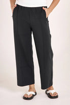 Buy Feather and Noise - Noah Cropped Pant - Black by Feather and Noise - at Hamish + Grace
