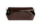 Buy Fox and Leo glasses case - Chocolate by FOX AND LEO - at Hamish + Grace
