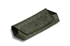 Buy Fox and Leo glasses case Ostrich print - Olive by FOX AND LEO - at Hamish + Grace