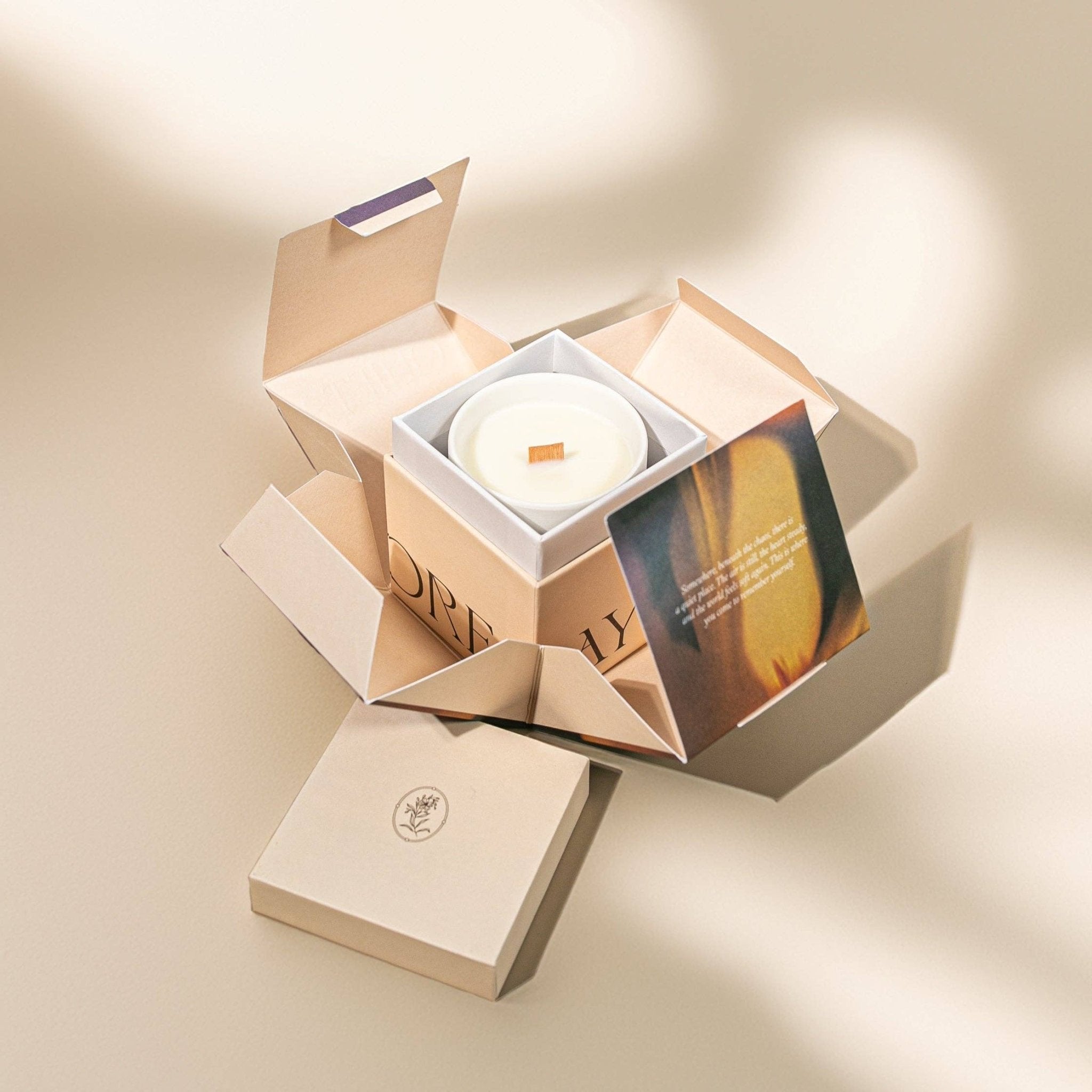 Buy HELD CLOSE: Citrus / Jasmine / Narcissus / Amber / Musk CANDLE 200G by Three More Days Collection - at Hamish + Grace