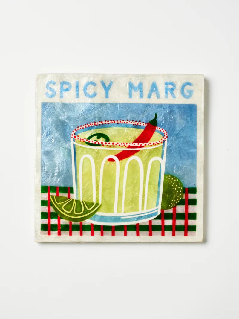 Buy Jones and C0 - Happy Hour Spicy Marg Tile by Jones & Co - at Hamish + Grace