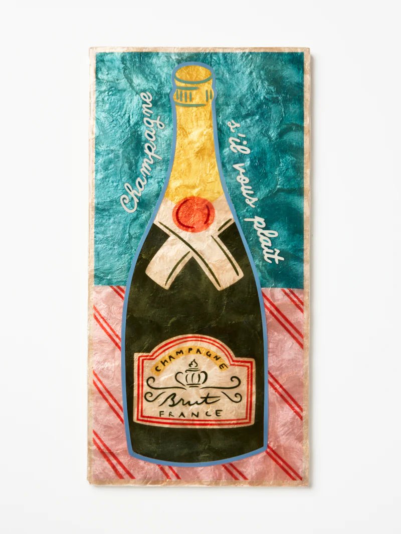 Buy Jones and Co - Happy Hour - Champers Tile by Jones & Co - at Hamish + Grace