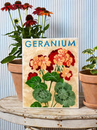 Buy Jones and Co - Market Wall Art Geranium by Jones & Co - at Hamish + Grace
