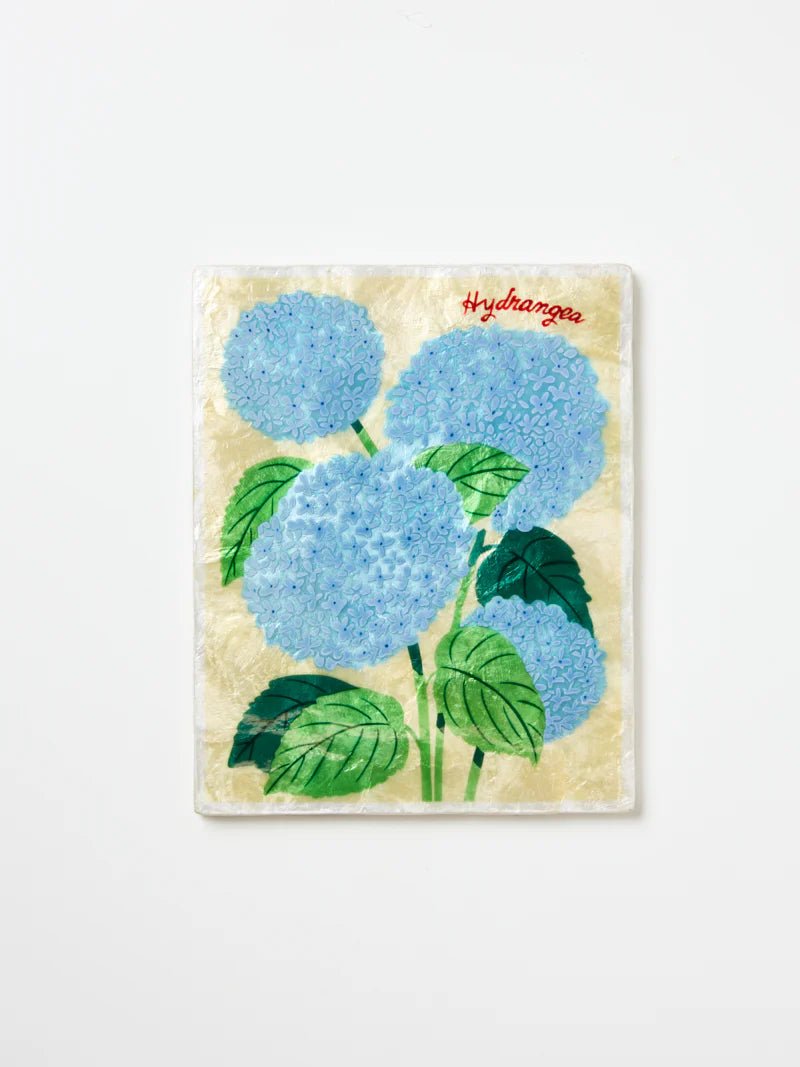 Buy Jones and Co - Market Wall Art Hydrangea by Jones & Co - at Hamish + Grace