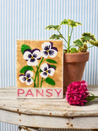Buy Jones and Co - Market Wall Art Pansy by Jones & Co - at Hamish + Grace