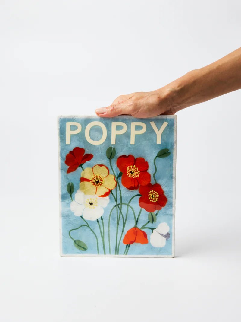 Buy Jones and Co - Market Wall Art Poppy by Jones & Co - at Hamish + Grace