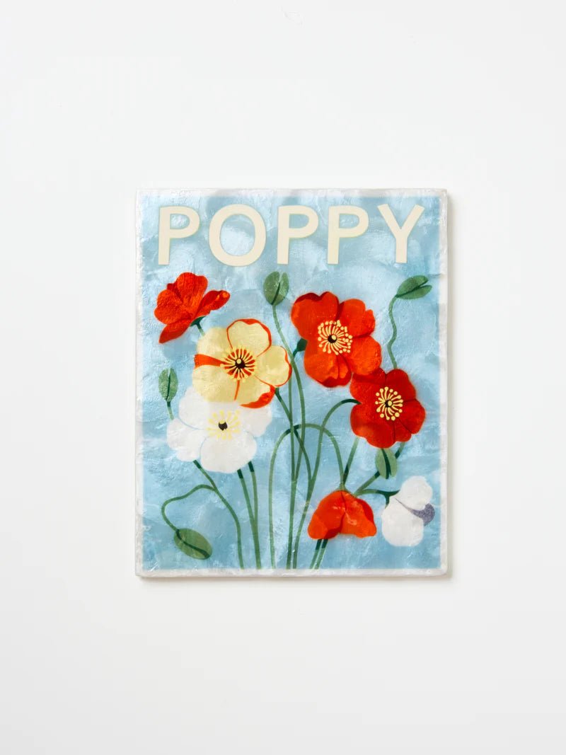 Buy Jones and Co - Market Wall Art Poppy by Jones & Co - at Hamish + Grace