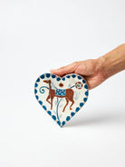 Buy Jones and Co - Paloma Heart White Horse by Jones & Co - at Hamish + Grace