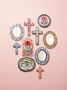 Buy Jones and Co - Samira Wall Art Flower Circle by Jones & Co - at Hamish + Grace