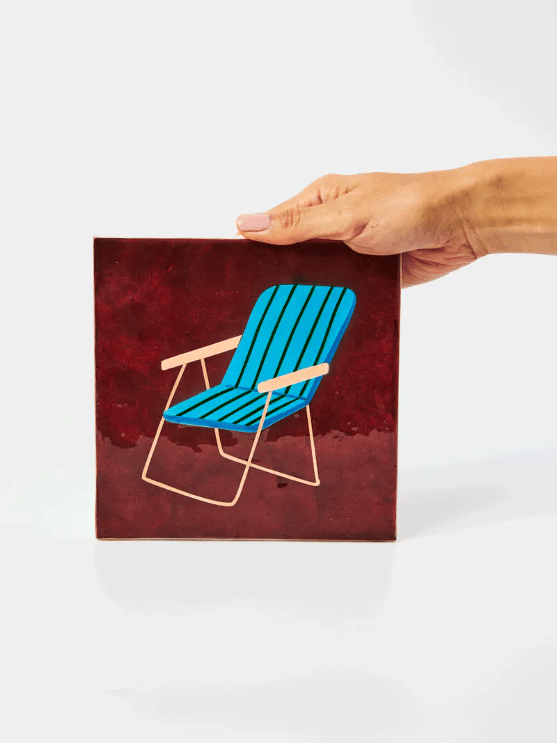 Buy Jones and Co - SUPERETTE CHAIR TILE by Jones & Co - at Hamish + Grace
