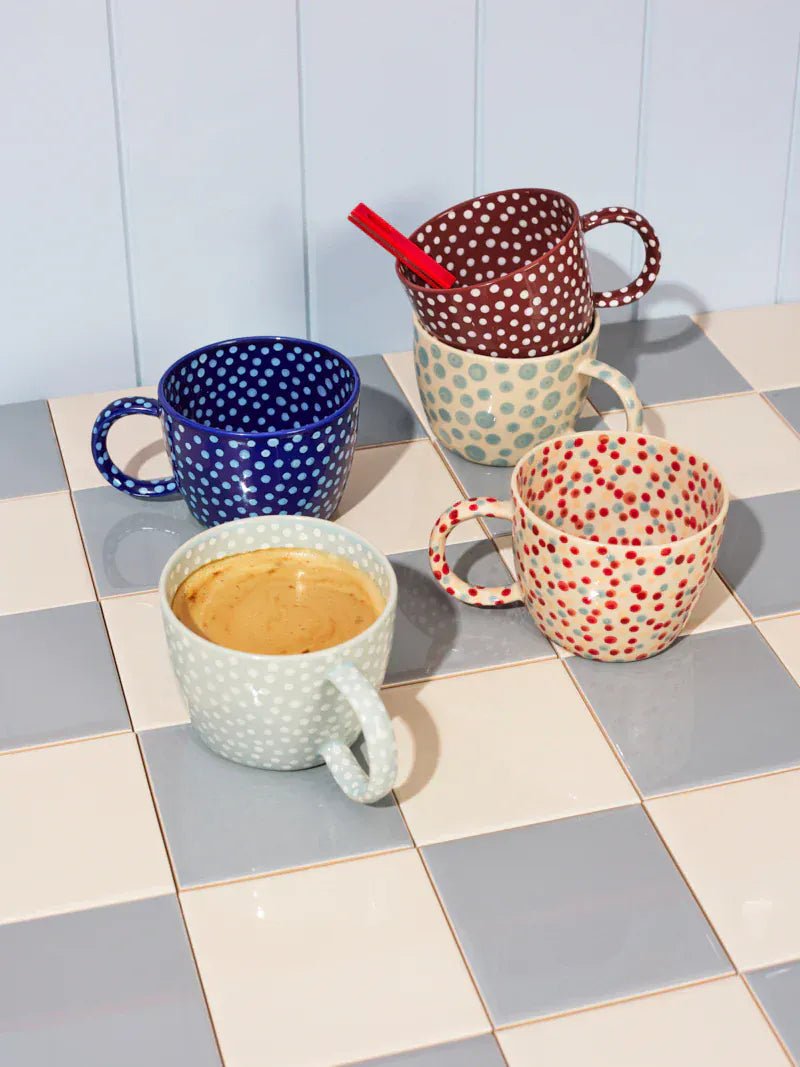 Buy Jones & Co Chino Mug Mahogany Sprinkle | Handmade Ceramic Mug Australia by Jones & Co - at Hamish + Grace