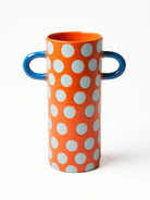 Buy Jones & Co - GRIFFE BLUE RED SPOT BUD VASE by Jones & Co - at Hamish + Grace