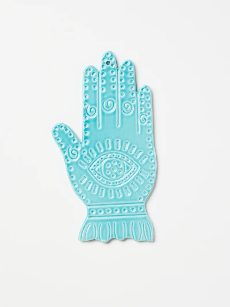 Buy Jones & Co - Talisman Aqua Hand by Jones & Co - at Hamish + Grace