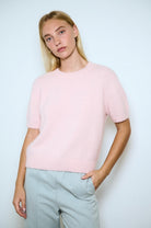 Buy Little Lies - Anna Knit Tee – Pink by Little Lies - at Hamish + Grace