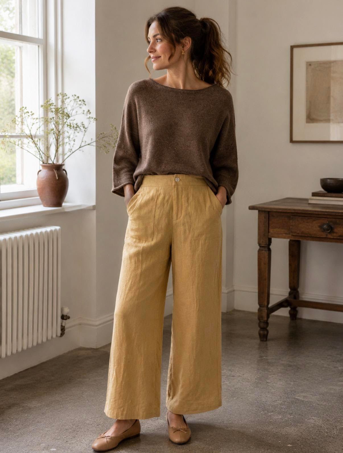Buy Little Lies - Batwing Speckle Knit - Cinnamon by Little Lies - at Hamish + Grace