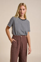 Buy Little Lies Jude Linen Pant – Chocolate | Relaxed Women’s Linen Pants Australia by Little Lies - at Hamish + Grace