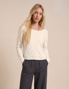 Buy Little Lies - Sacha Top - Milk by Little Lies - at Hamish + Grace
