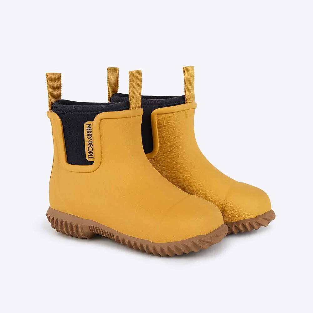 Buy Merry People - Bobbi Kids Gumboot - Mustard by Merry People - at Hamish + Grace